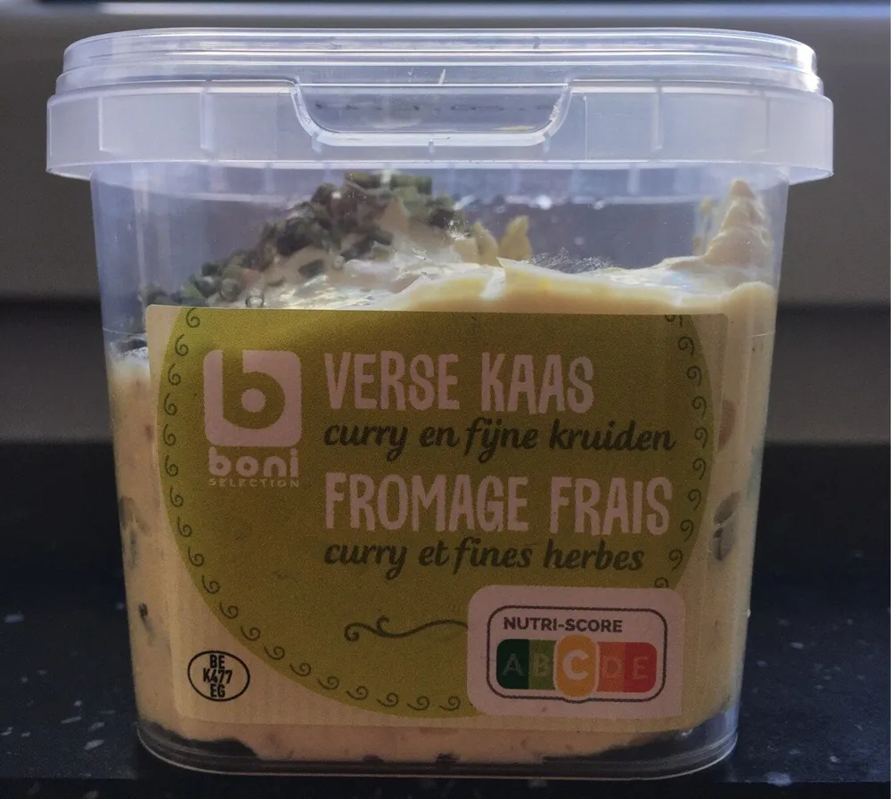Fromage Frais Curry et fines herbes