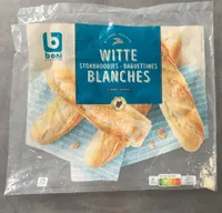 Baguettines blanches