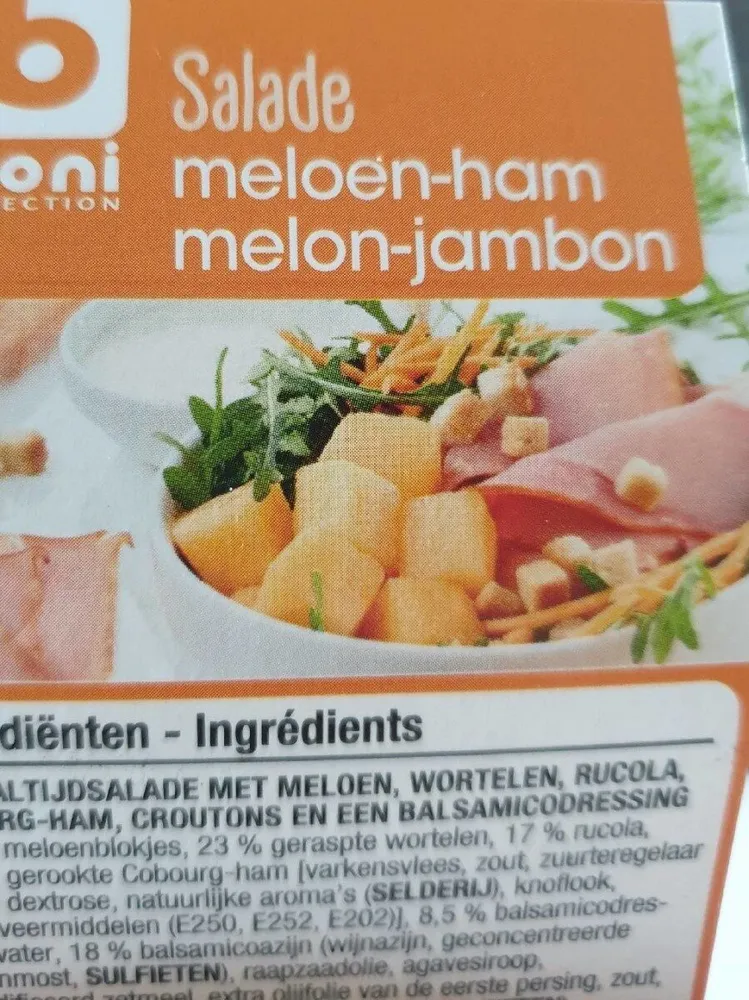 salade melon jambon