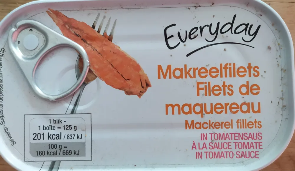 Filets de maquereau