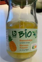 Morceaux d’ananas au sirop leger