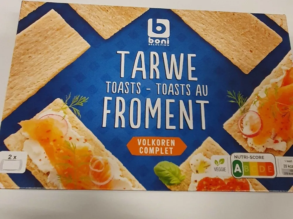 Tarwe toasts - volkoren