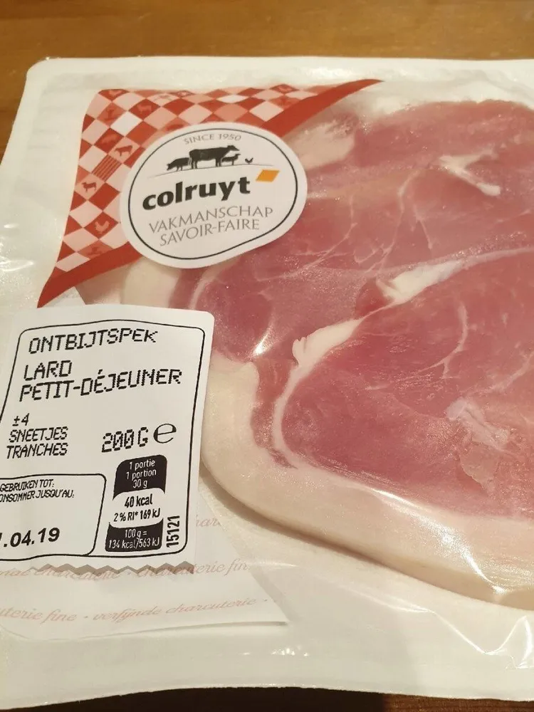 Lard petit-déjeuner