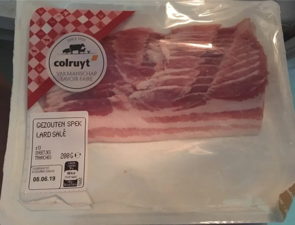 Lard salé