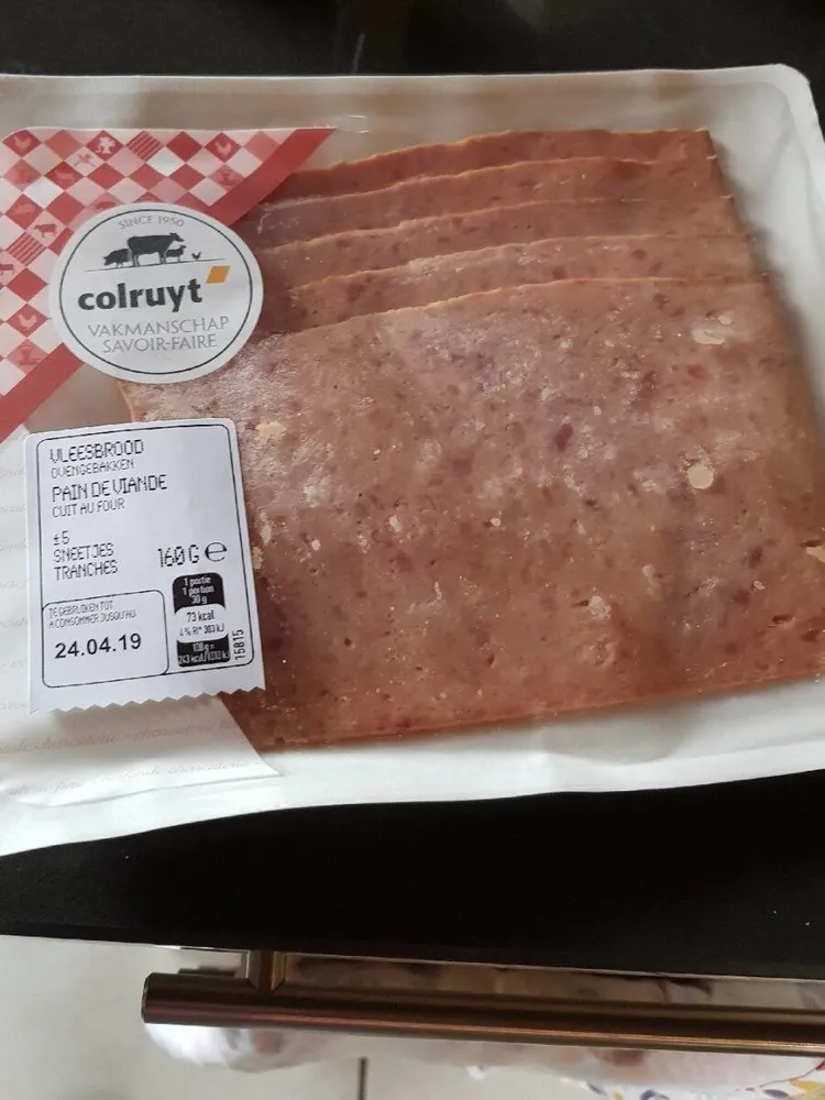 Pain de viande cuit au four