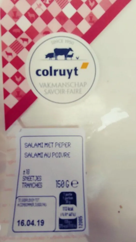 Salami au poivre