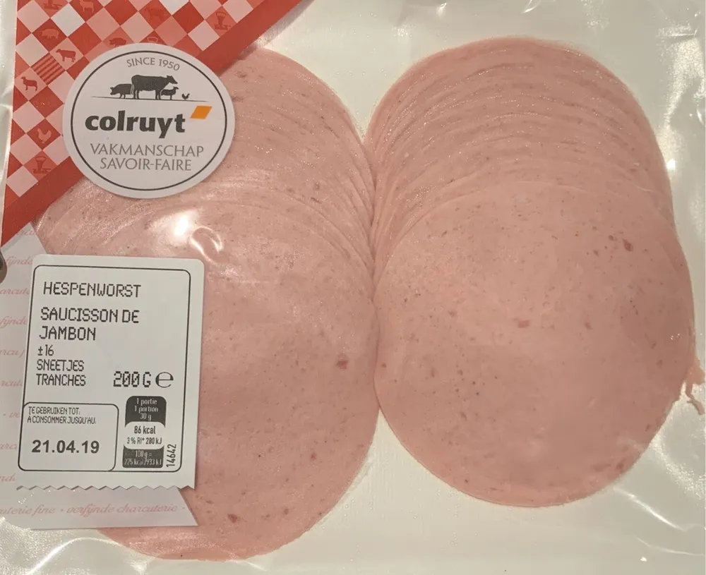 Saucisson de jambon