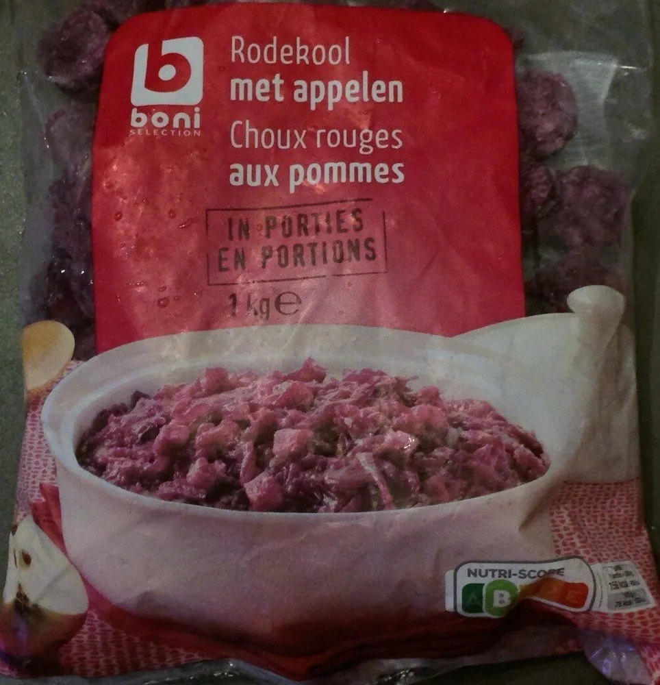 Choux rouges aux pommes