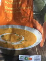 Soupe crémeuse au potiron