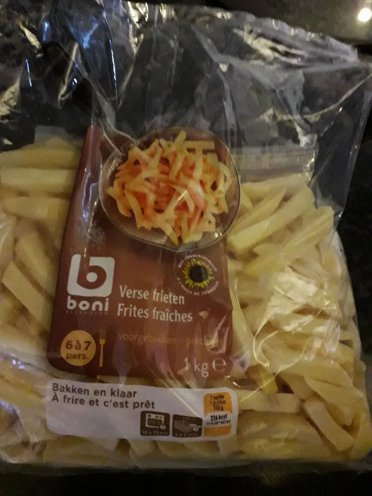 Frites fraîches
