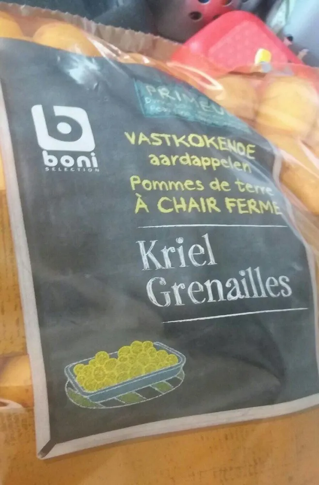 Pommes de terres grenailles