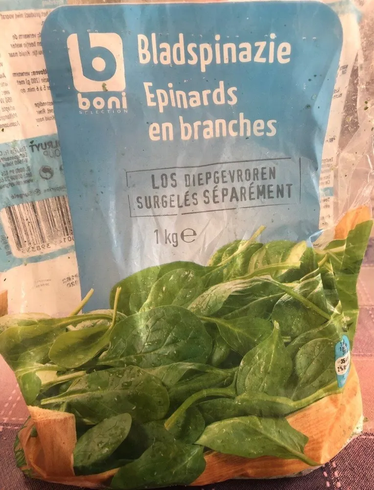 Epinards en branches