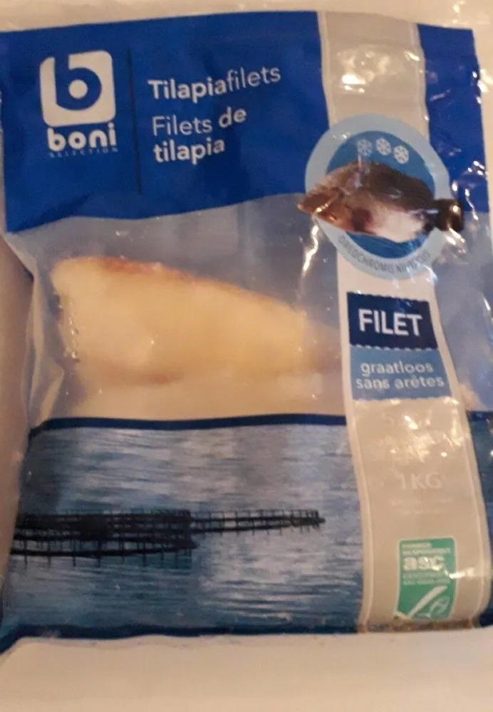 Filets de tilapia boni