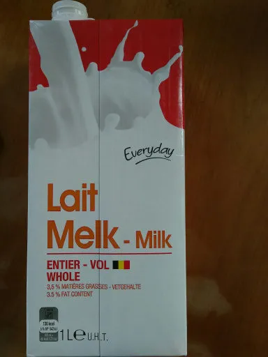 Lait Melk - Milk entier - vol whole