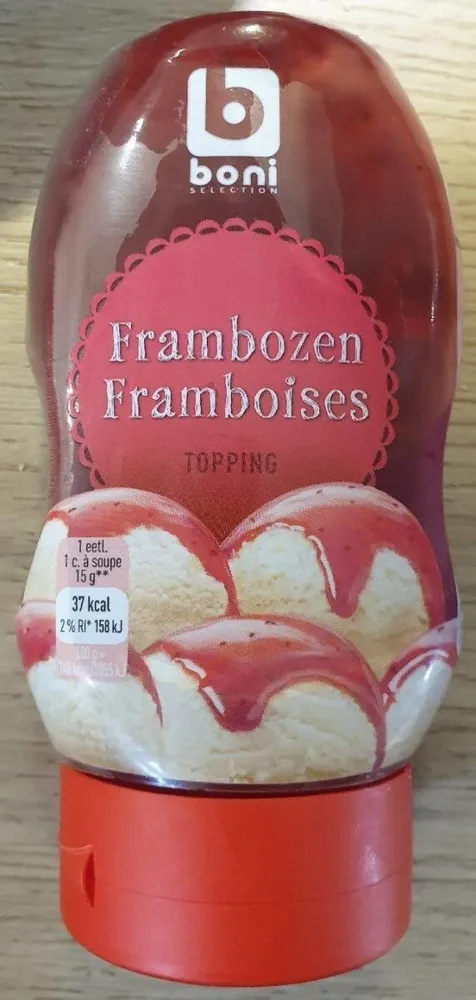Framboise topping