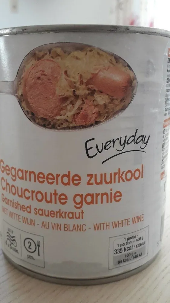 Choucroute garnie au vin blanc