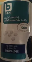 Edulcorant de table (à base de sucralose)