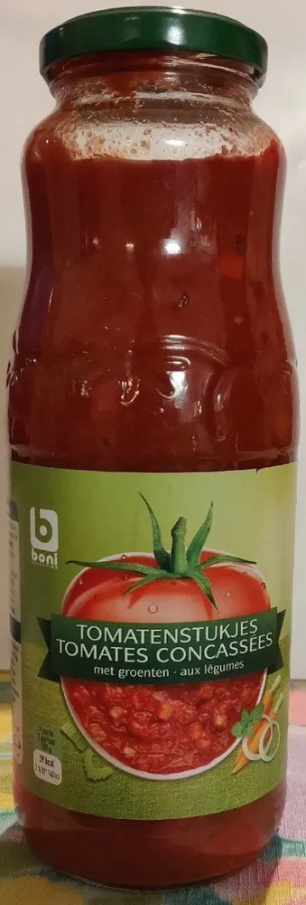 Tomates concassées aux légumes