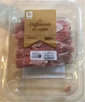Chiffonade de coppa