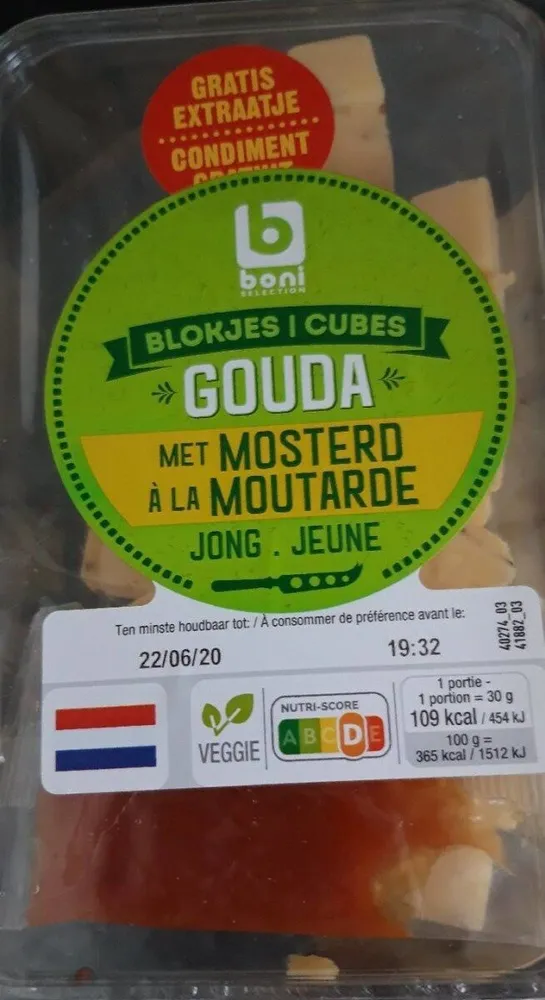 Gouda à la moutarde
