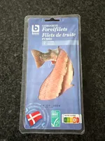 Gerookte forelfilets