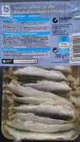 Filets d'anchois à l'huile