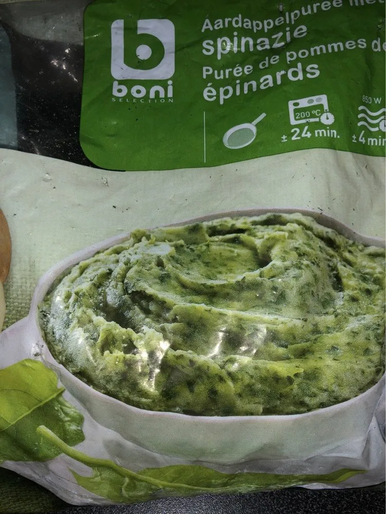 Puree Pomme De Terre Epinard,Surgele