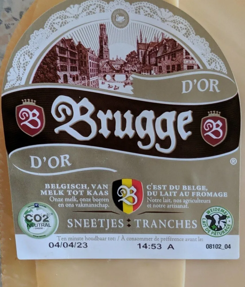 Fromage tranché Brugge d'or
