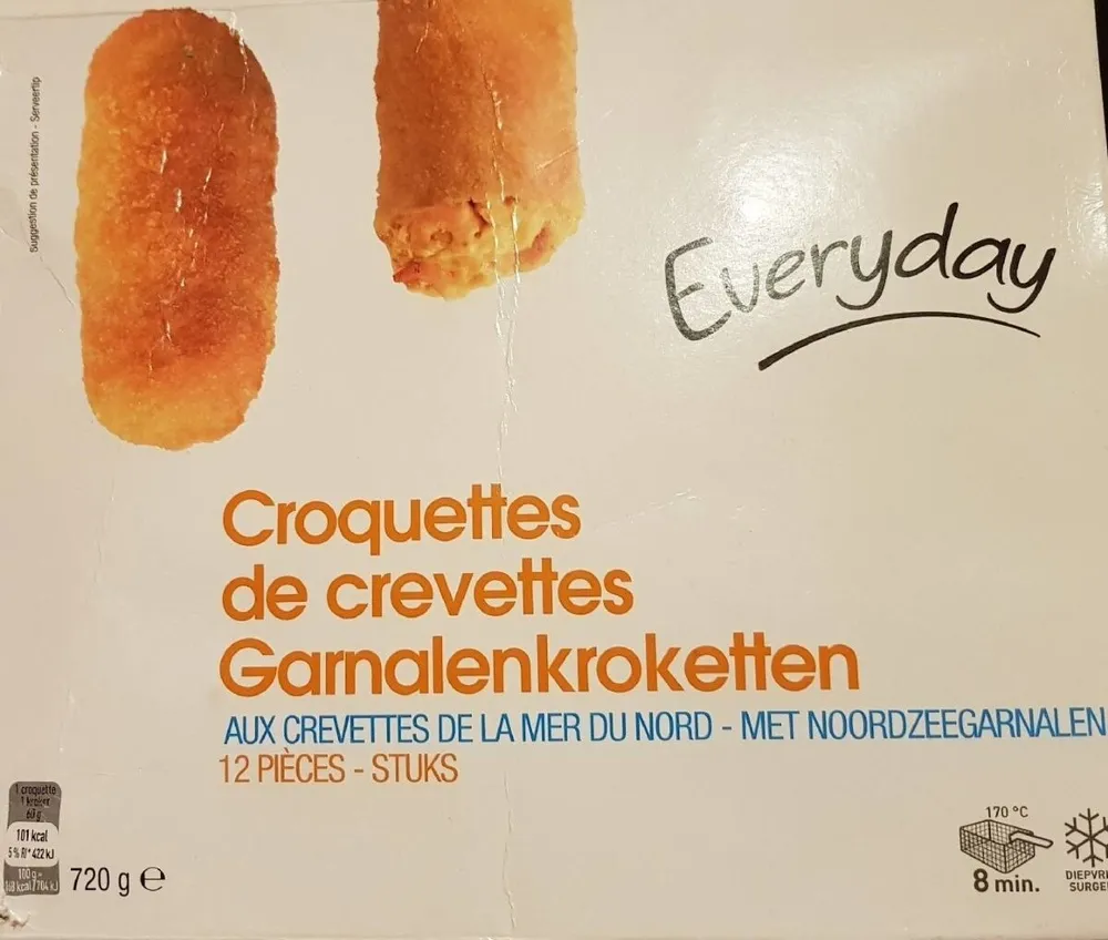 Croquettes de crevettes