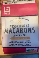 Assortiment macarons été