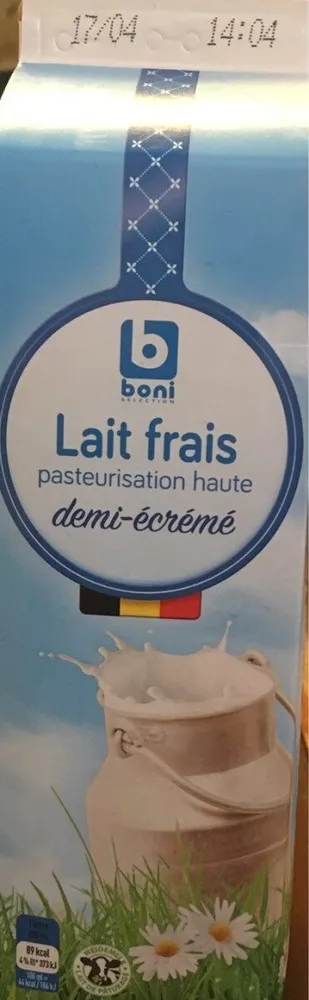 Lait Frais demi-écrémé
