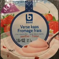 Fromage frais 0% fraise