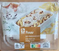Penne à la sauce aux champignons