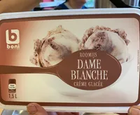 Crepe glacee dame blanche