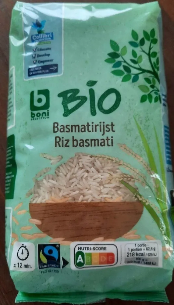Boni Bio Basmati Rice