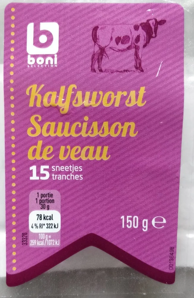 Saucisson de veau