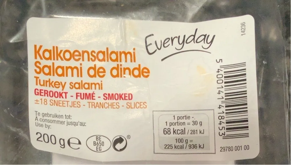 Salami de dinde