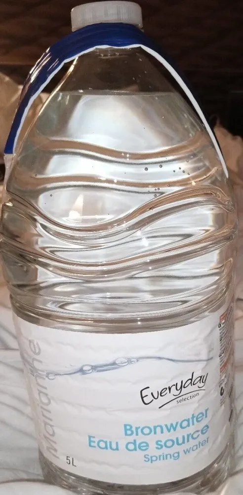 Eau de source