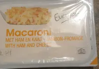 Macaroni met ham en kaas