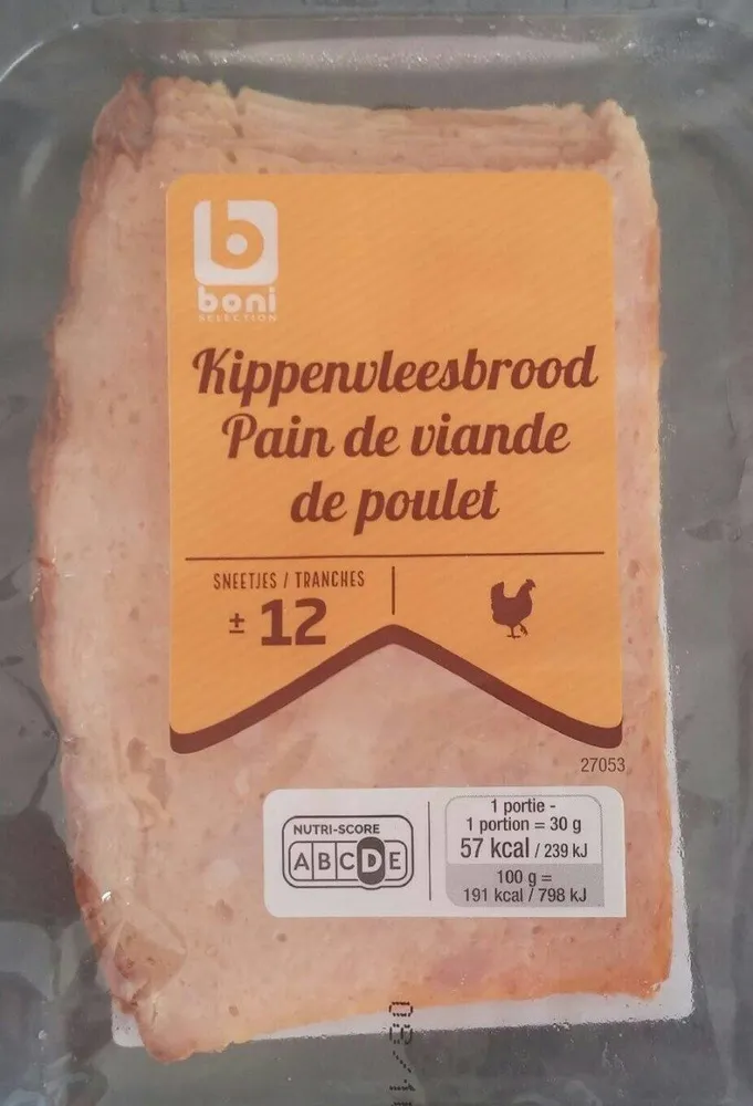 Kippenvleesbrood - Pain de viande de poulet