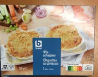 Coquilles au poisson