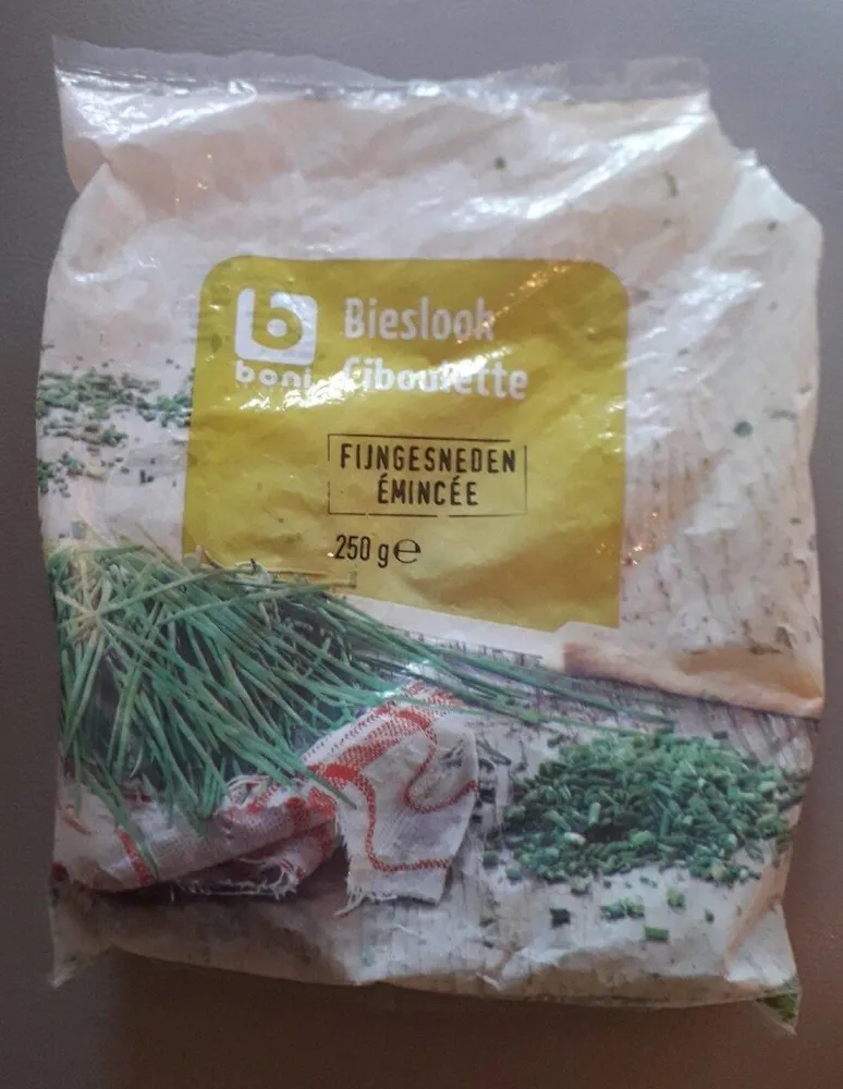 Ciboulette émincée surgelée