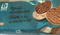Galettes de riz au chocolat au lait