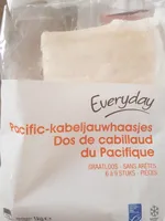 Dos de cabillaud du Pacifique