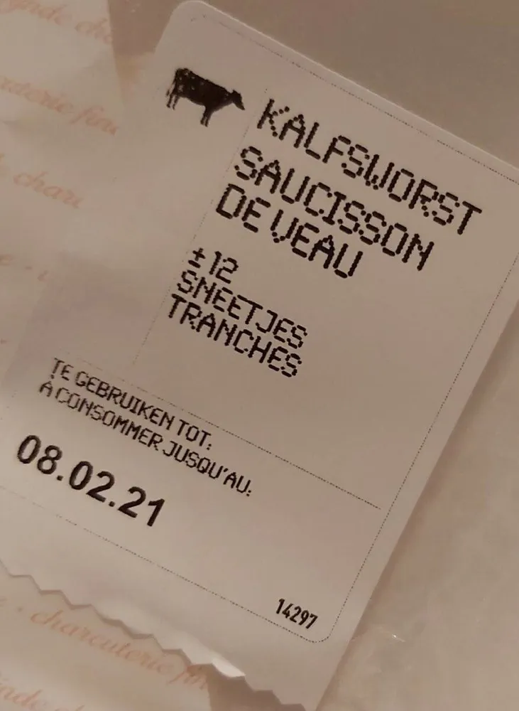 Saucisson de veau