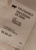 Saucisson de veau