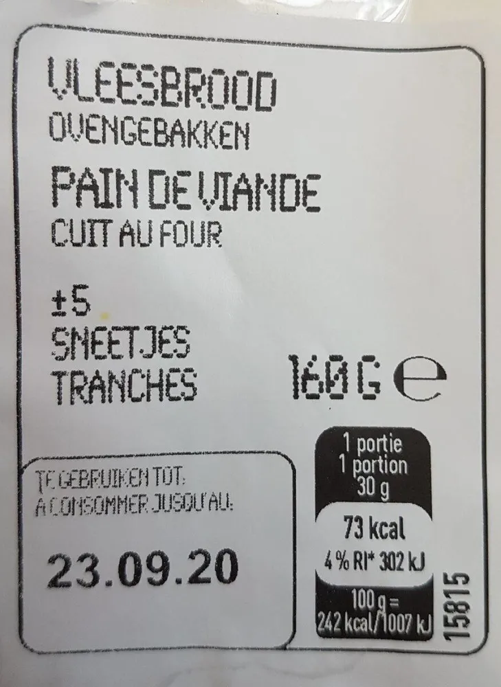 Pain de viande