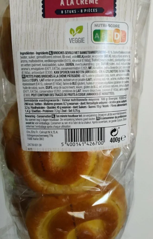 Brioche à la crème