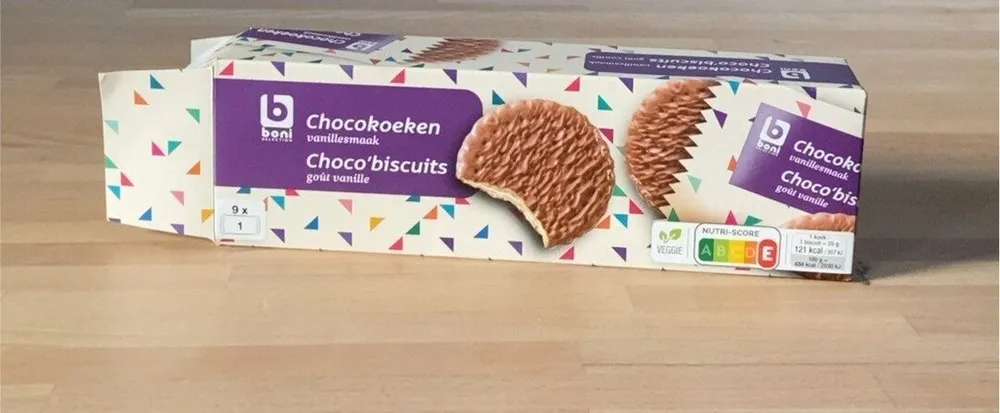 Choco’biscuits goût vanille
