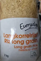 Langkorrelrijst